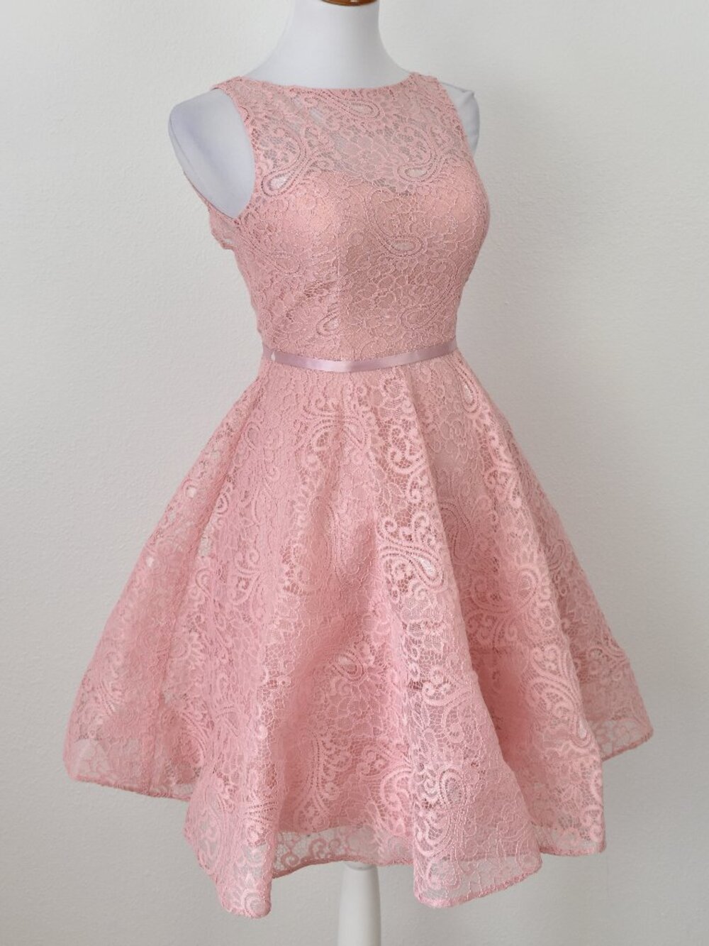Clarisse Homecoming 3335 Fit and Flare Lace Dress - 2 - Picture 5 of 11